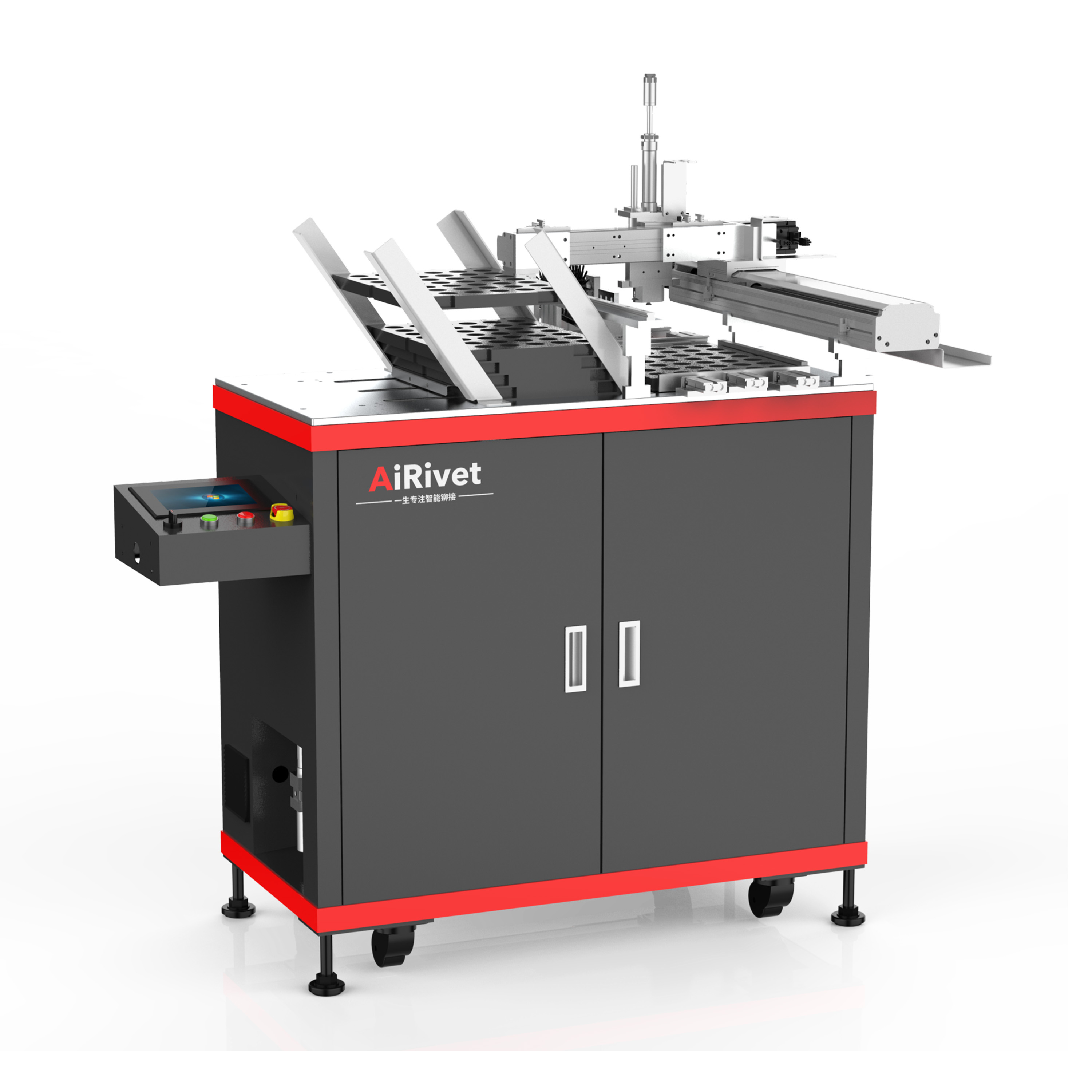 Motor shell swing disc machine