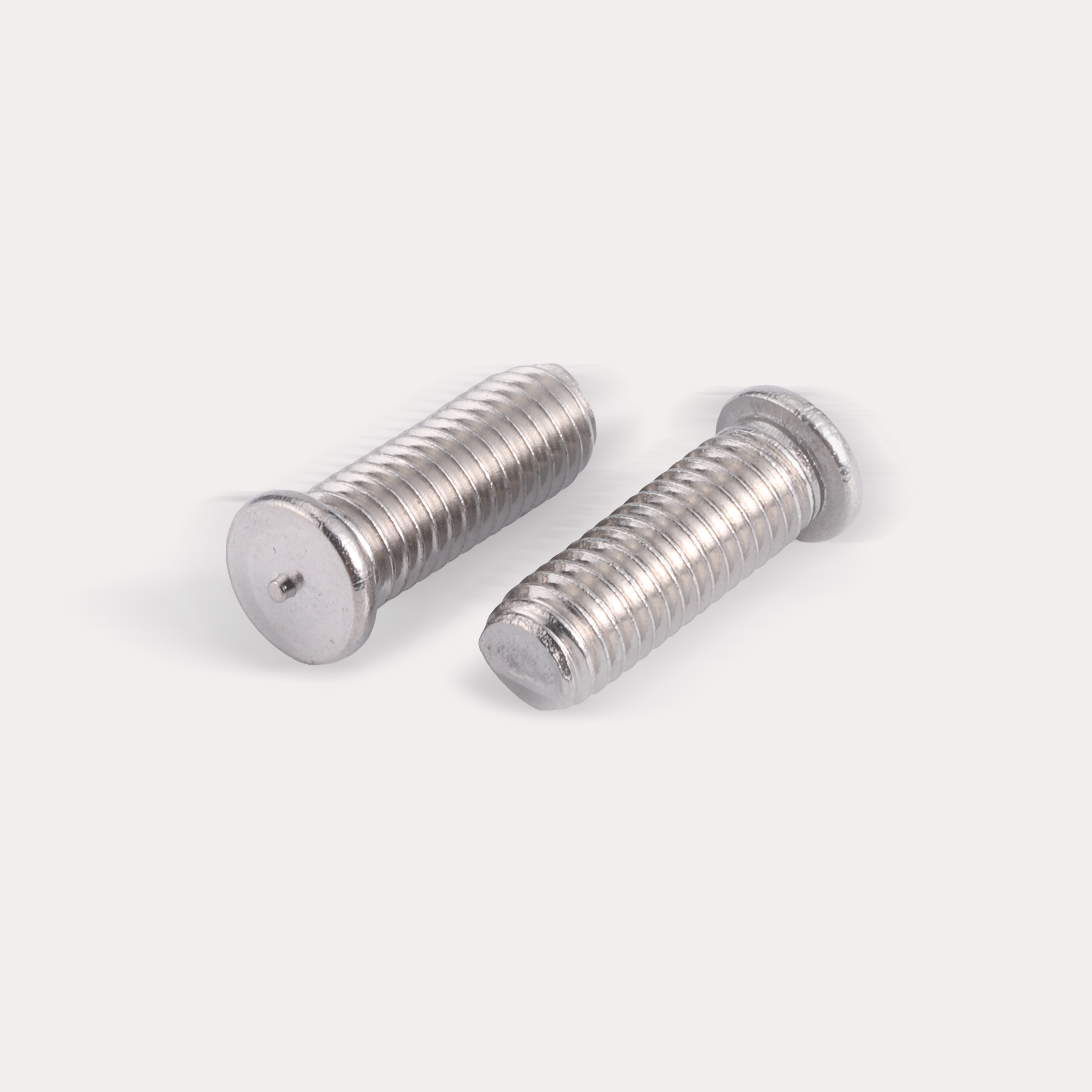 Externally Threaded Stud for Spot Welding