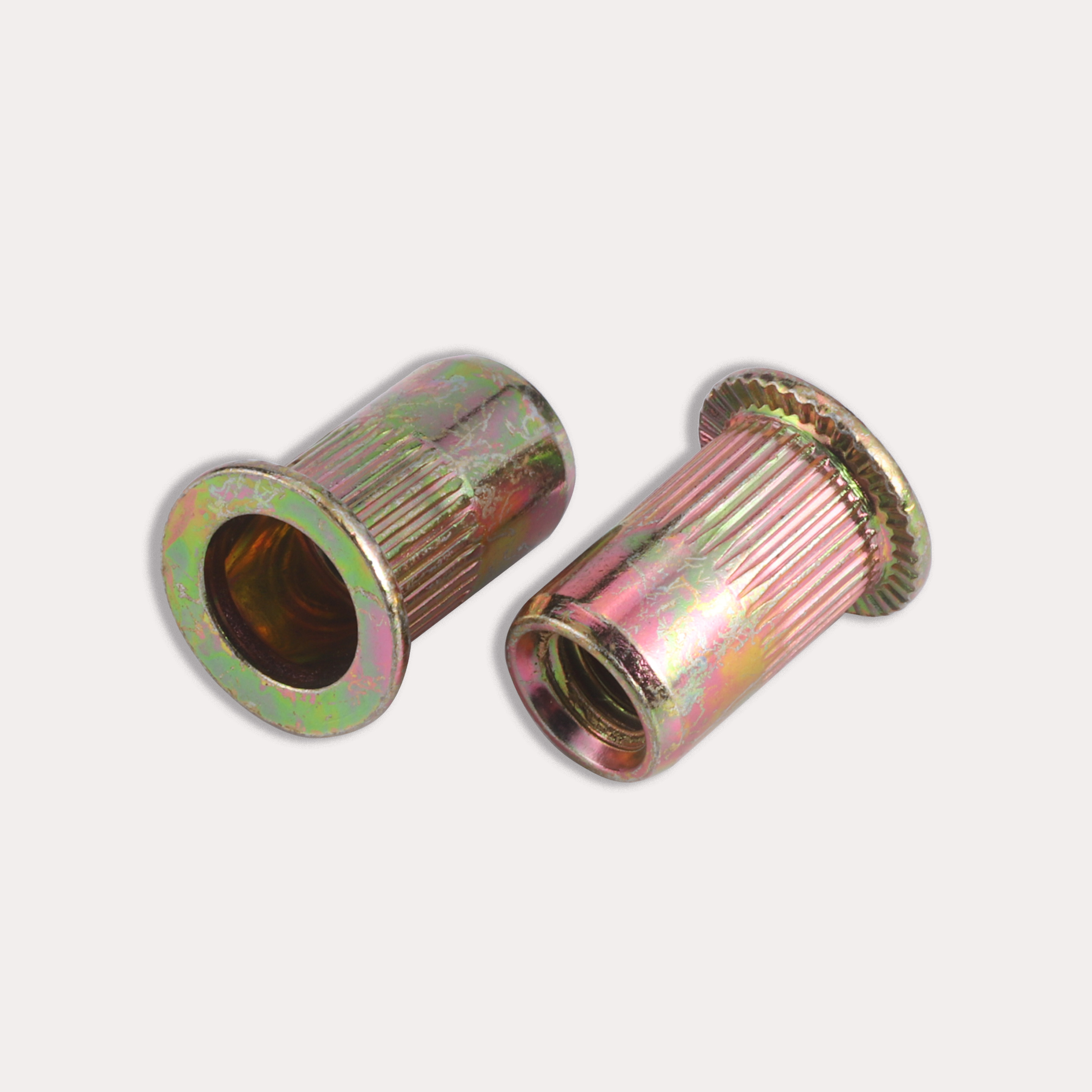 Flat Head Knurled Body