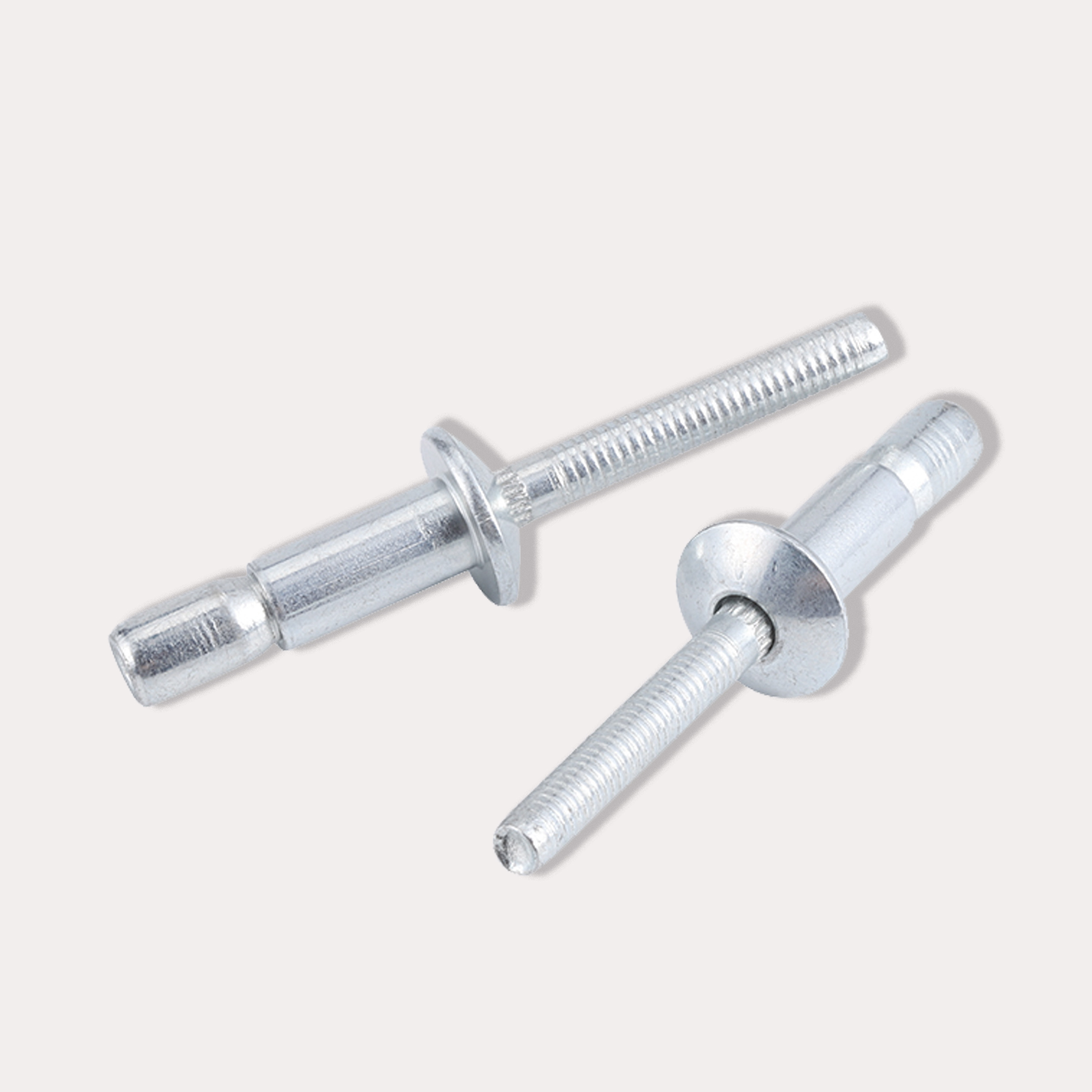 High and low voltage electrical cabinets  - brushed rivets